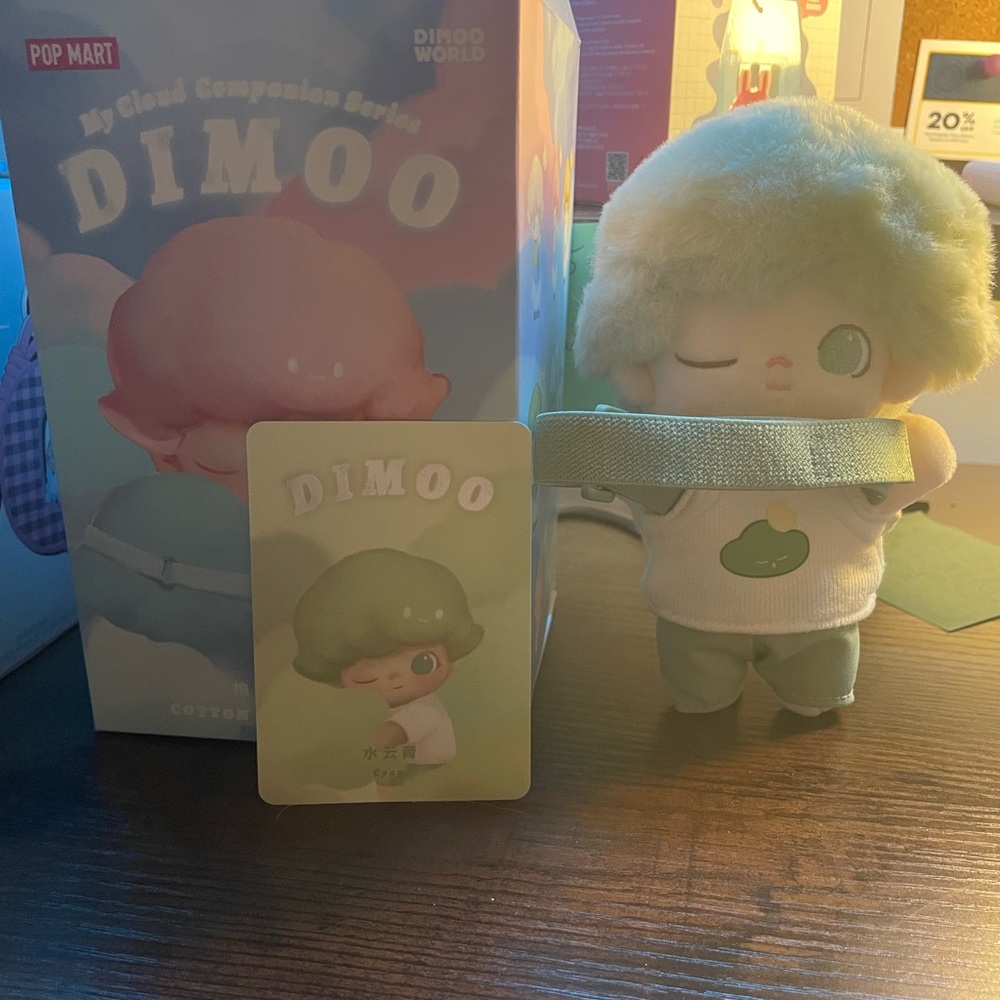 DIMOO My Cloud Companion Series Plush *Confirmed Cyan*
